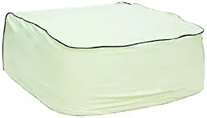 Camco 45398 Vinyl Air Conditioner Cover Fits Dometic and Brisk Air Models (Off White)