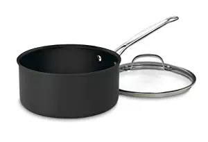 Cuisinart 6194-20 Chef's Classic Nonstick Hard-Anodized 4-Quart Saucepan with Lid