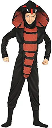 Boys Girls Cobra Ninja Japan Snake Halloween Horror Scary Fancy Dress Costume Outfit 3-12 Years