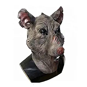 PKRISD Full Head Overhead Teenage Mutant Ninja Turtles Movie Character Prop Animal Latex Rat Splinter Mask