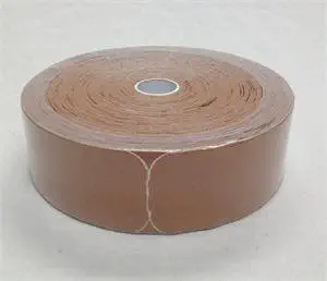 Therapist’s Choice® Kinesiology Tape, 2"x105' PRE-Cut Bulk Roll (Beige), PRE-Cut into Easy-to-Apply 10 inch Strips.