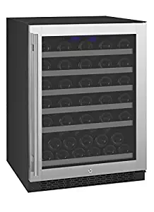 Allavino VSWR56-1SSRN - 56 Bottle Single Zone Wine Cellar Refrigerator with Right Hinge Built-In