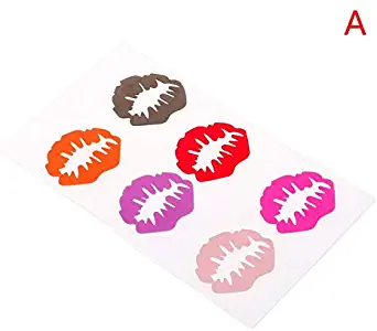 Party Diy Decorations - 2019 6pcs Silicone Glass Wine Label Bottle Logo Lip Moustache Shape Recognizer Glasses Tea Mug Cup - Party Decorations Party Decorations Marker Wine Label Plain Glass