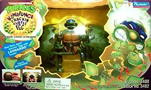 Teenage Mutant Ninja Turtles Kowabunga Crackin Turtle Egg Breakin Loose Leonardo Mib