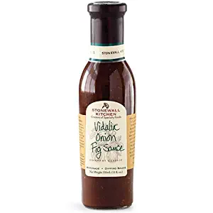 Stonewall Kitchen Vidalia Onion Fig Sauce, 11 Ounces