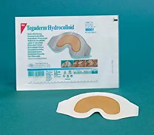 3M Tegaderm Hydrocolloid Dressing - Sacral Design, 5 1/2" x 4 7/8" Film Border - Box