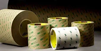 3M(TM) Adhesive Transfer Tape 966 Clear, 12 in x 60 yd 2.3 mil, 4 rolls per case