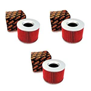 Volar Oil Filter - (3 pieces) for 1986-2012 Kawasaki Ninja 250 EX250 250R