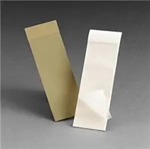 3M ScotchPad Packaging Tape Pad 3750P is a polypropylene backing with a rubber resin adhesive.Pre-cut and padded tape sheets featuring a removable paper tab.Packaged 25 sheets per pad, 40 pads per carton.