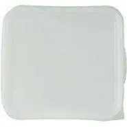 Rubbermaid 6523 Lid for 12/18/22 Quart Square Storage Container by Rubbermaid