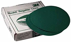 3M Green Corps 751U Coated Aluminum Oxide Hook & Loop Disc - 36 Grit - 8 in Dia - 00525 [PRICE is per BOX]