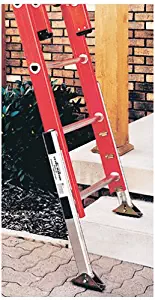 Werner PK80-2 Master Pk80 Automatic Ladder Leveler with Safety Shoes, Aluminum, Silver