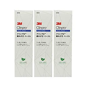 3M Cleanpro Toothpaste 90g Soft Mint 3 Count (Made in Japan)