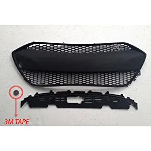 M&S Front Hood Radiator Grill UNPAINTED 1-pc Set For 2013 2014 Hyundai Genesis Coupe