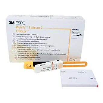 3M ESPE 56875 RelyX Unicem 2 Self-Adhesive Resin Cement, Clicker A2 Universal