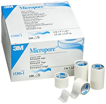 3M 1530S-1 Micropore Tape (Pack of 100)