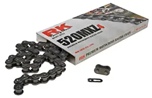 RK Racing Chain 520MXZ4-114 114-Links MX Chain with Connecting Link