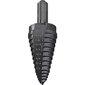 Lenox 30882-VB2 Vari-Bit 1/2-Inch to 1-Inch Step Drill Bit with 3/8-Inch Shank