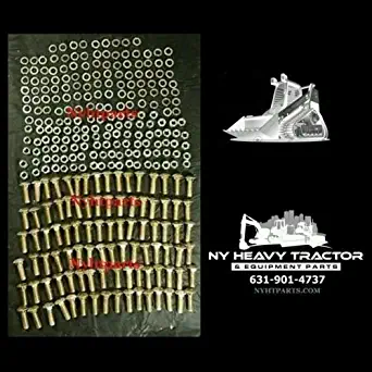 Caterpillar 2238372 223-8372 Bolt Carriage Set Caterpillar 267 277 287 267B 277B 287B Idler