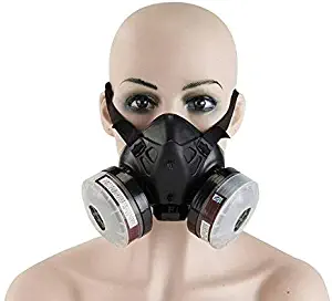 Holulo Paint Spray Respirator Half Face Respirator Anti-Dust Reusable Mask,Organic Vapor Respiratory Protection