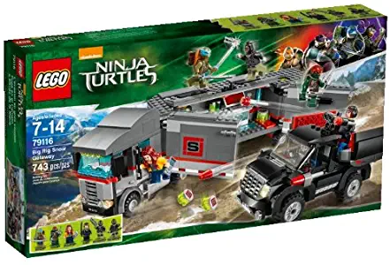 LEGO Ninja Turtles 79116 Big Rig Snow Getaway Building Set