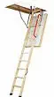 FAKRO LWT 66894 Wooden Thermo Attic Ladder with 12.5 R-Value for 25-Inch x 54-Inch Rough Openings