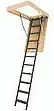 FAKRO LMS 66868 Insulated Steel Attic Ladder for 25-Inch x 54-Inch Rough Openings