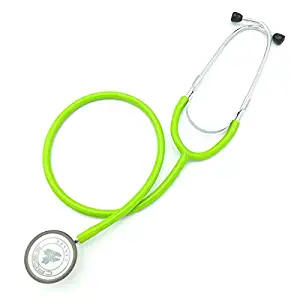 Cross Canada Crosscope 206 – Ultra Light Clinician Series Stethoscope – Lime Green