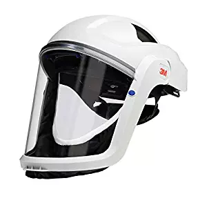 3M M-100 Series Versaflo Respiratory Faceshield Assembly M-107, with Premium Visor and Faceseal