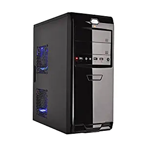 iMicro IM253U5 ATX Mid Tower Computer Case with Ul Certified 500W Power Supply