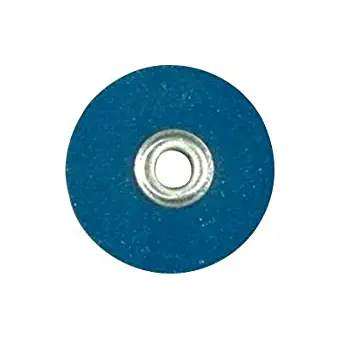 3M 1982M Sof-Lex Contouring and Polishing Pop-On Disc Refill, Medium Grit, 1/2" Diameter, Dark Blue (Pack of 85)