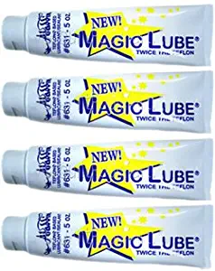 4 PACK - Aladdin Magic Lube 5 oz. Teflon Based Lubricant Sealant 631