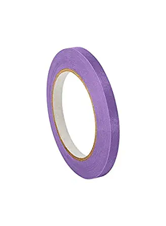 3M 501+ Purple 0.375" x 60yd High Temperature Masking Tape, 0.375" x 60 yd. Roll, Purple