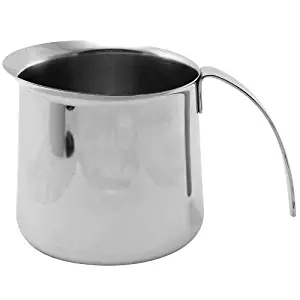 KRUPS XS5020 Stainless Steel Milk Frothing Pitcher For Fully Automatic Machines EA8442 And EA8250, 20-Ounce, Silver