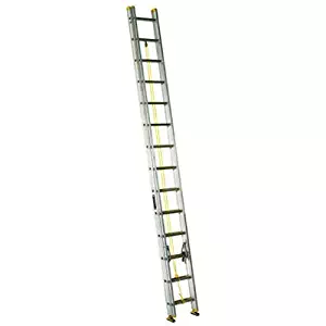 Louisville Ladder AE3224 Aluminum Extension Ladder 250-Pound Capacity, 24-Feet