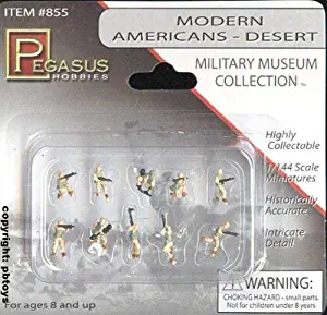 'Pegasus PG0855 – Figurine Painted Desert Uniform – 1/144 Modern US Army "