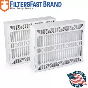 Filters Fast Compatible Replacement for Aprilaire SpaceGard 2200 - Aprilaire 2200 & 2250 Filter 20" x 25" x 6" (Actual Size: 19 3/4" x 24 1/4" x 6 3/8") Air Filter - MERV 13 2-Pack