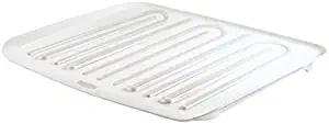 Rubbermaid Antimicrobial Drain Board Large, White (2-Pack)