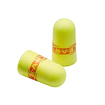 E-A-R by 3M 10080529120837 312-1256 Soft Yellow Neon Blasts E915ER1 Disposable Uncorded Earplugs, One Size Fits All (Pack of 200)