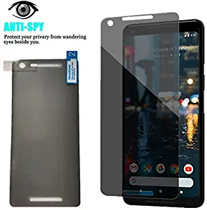 for Google Pixel 2 Privacy Screen Protector - 1PACK Anti-Spy Premium Soft Protective Film (Not Glass)
