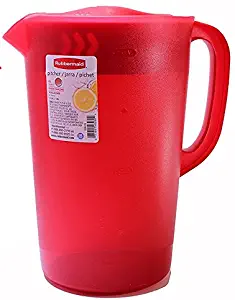 Rubbermaid  26073 Limited Edition Dishwasher Safe Pitcher, 1 Gallon, Red