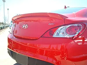 Accent Spoilers - Spoiler for a Hyundai Genesis Coupe 2dr. Factory Style Flush Mount Spoiler-Space Black Paint Code: NBA