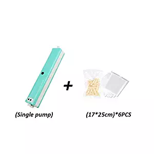 Household Food Vacuum Sealer Packaging Film Sealer Vacuum Packer 6Pcs Bags For Food Saver Appliances Package 220V Vacuum Machine