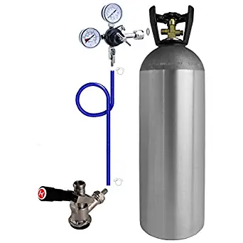 Kegco DDK20 Direct Draw Kit for Commercial Kegerators and Jockey Boxes with 20 lb. CO2 Tank