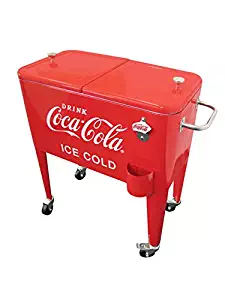 Leigh Country CP 98108 Retro Metal Coca-Cola Cooler, 60 Quart