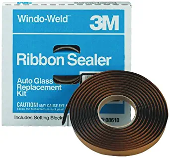 3M Windo-Weld Round Ribbon Sealer, 08620, 1/4 in x 15 ft Roll