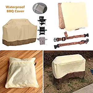 Edumarket241 7 Sizes Waterproof BBQ Grill Barbeque Cover Outdoor Rain Grill Anti Dust Heavy Protector for Gas Charcoal Electric Barbe