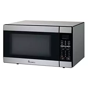 Magic Chef 1.8 cu ft 1,100W Stainless Microwave with Digital Touch