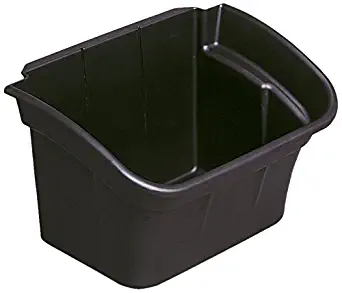 Commercial 335488BLA Utility Bin, 4gal, Black (RCP335488BLA)