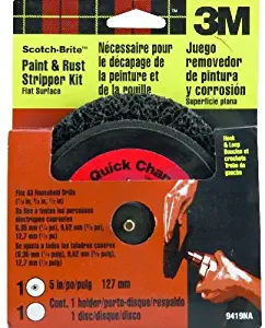 3M Scotch-Brite Flat Surface Paint and Rust Stripper Kit (9419NA)